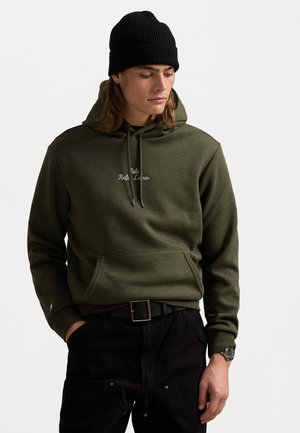 LOGO DOUBLE KNIT HOODIE - Hoodie - alpine heather