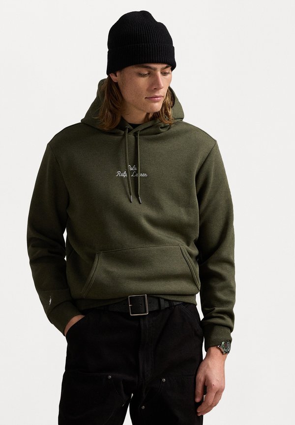 LOGO DOUBLE KNIT HOODIE - Hoodie - alpine heather