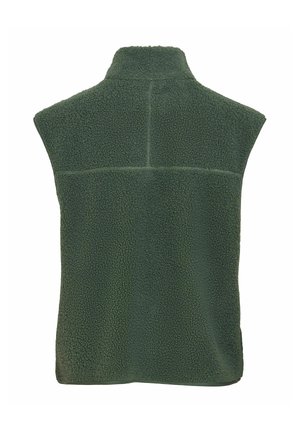 VILA, WAISTCOAT VIMARLON TEDDY - Veste sans manches - laurel wreath