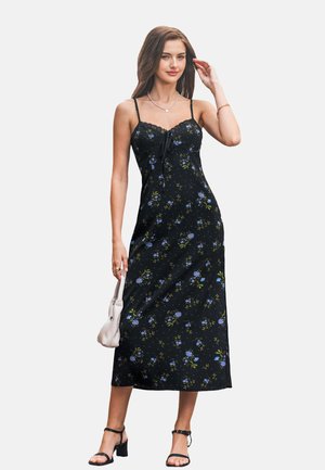Cupshe FLORAL  - Maxi-jurk - black floral
