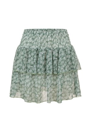 Cloud 5ive, TIERED SKIRT - Minijupe - green