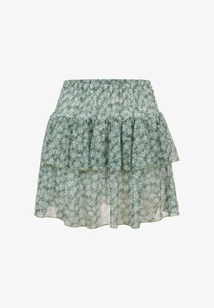 Cloud 5ive, TIERED SKIRT - Minijupe - green