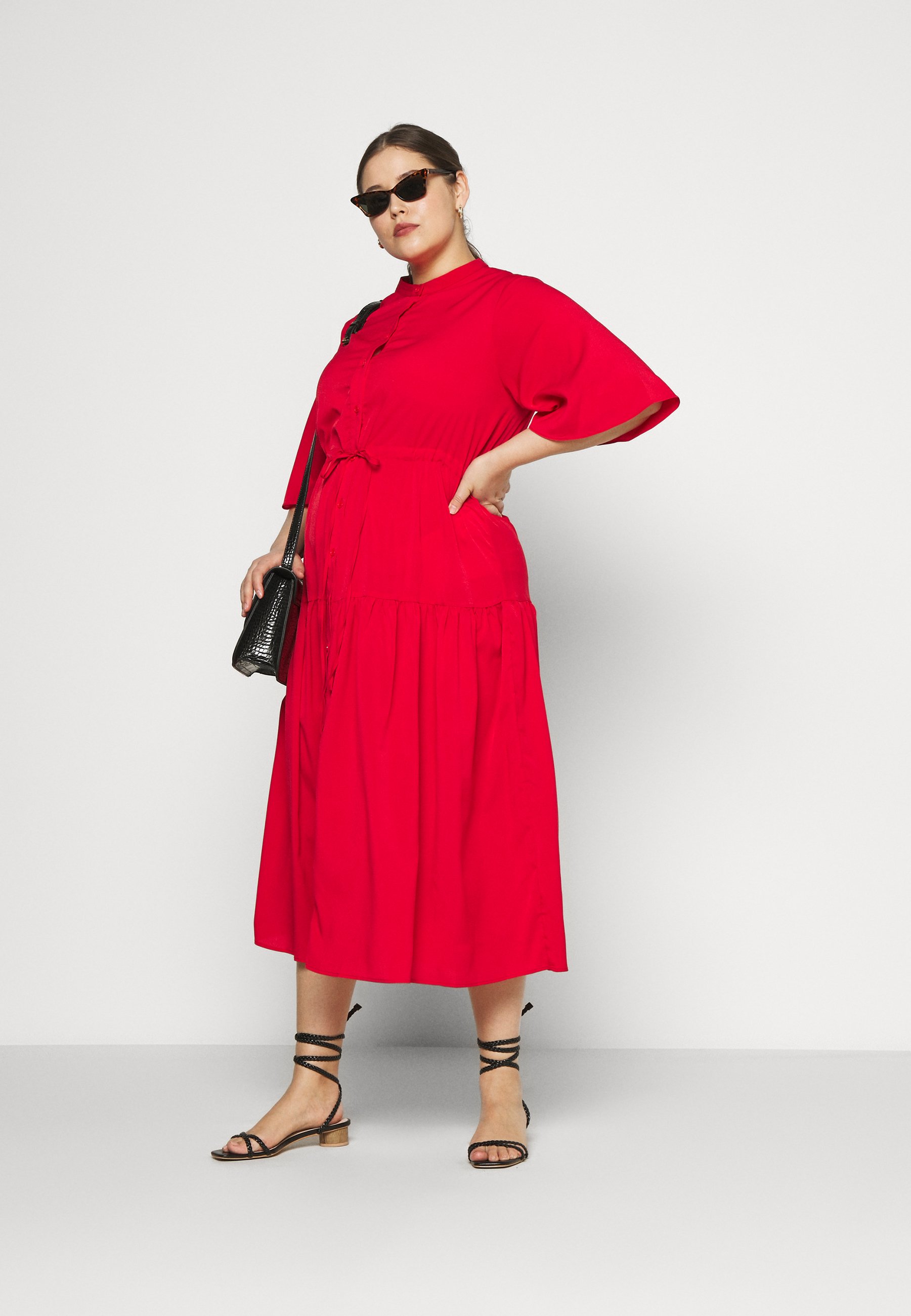 Coral shirt dress Clearance