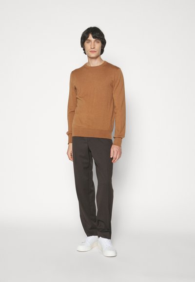 Filippa K RELAXED TROUSERS - Hlače - dark brown