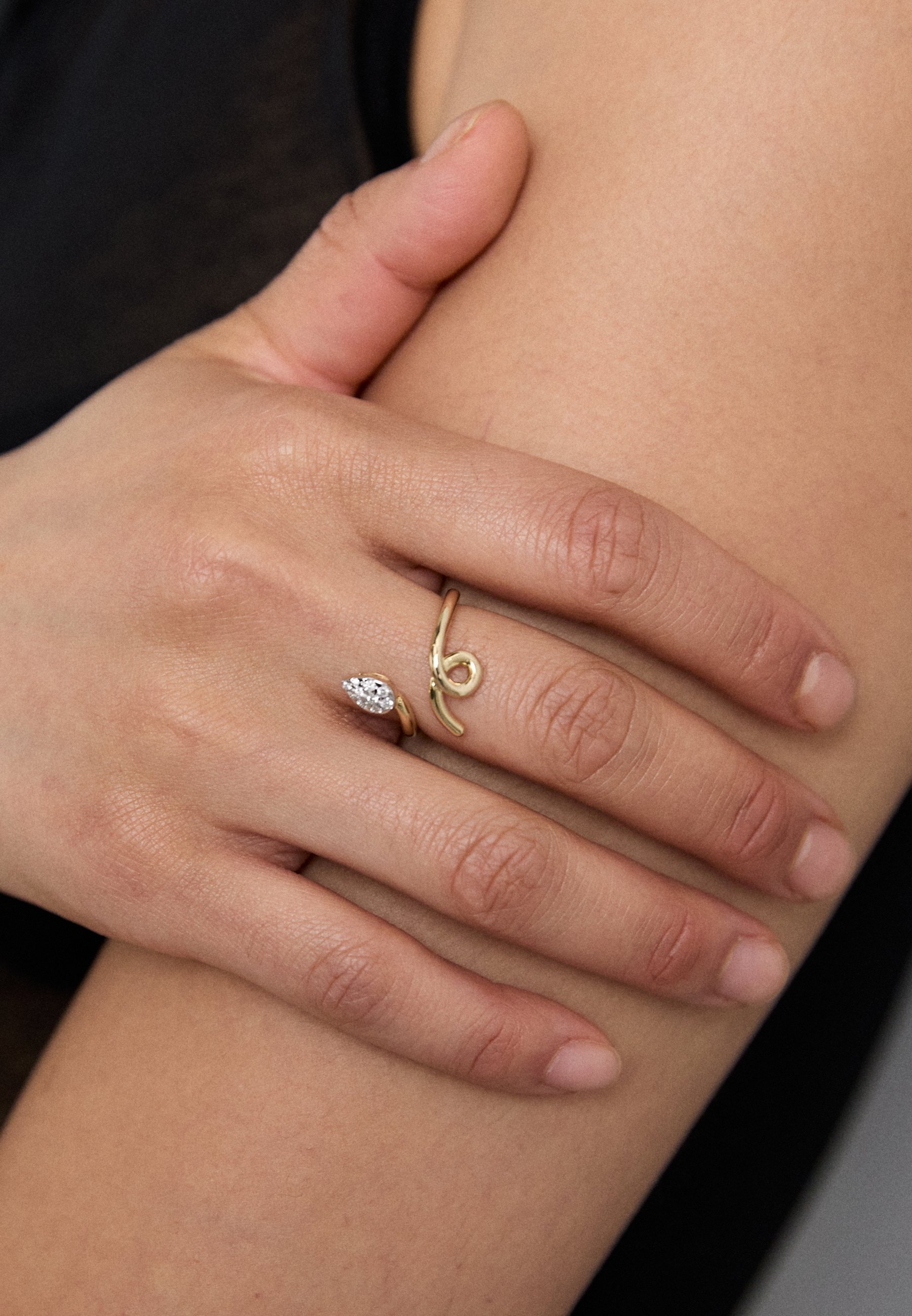 Bea Bongiasca Ring - gold coloured/gold-coloured - Zalando.ie