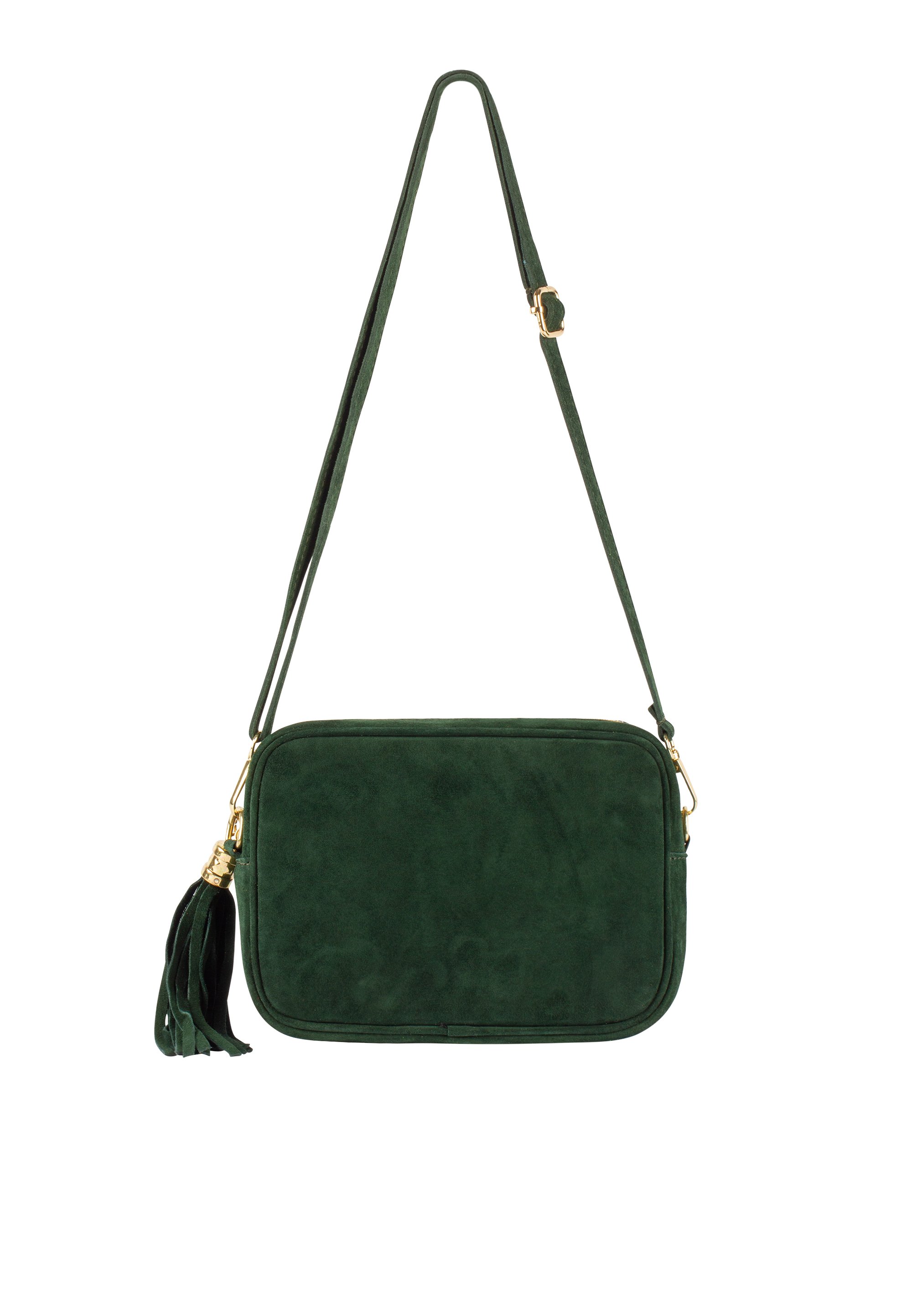Umhängetasche dunkelgrün Clearance