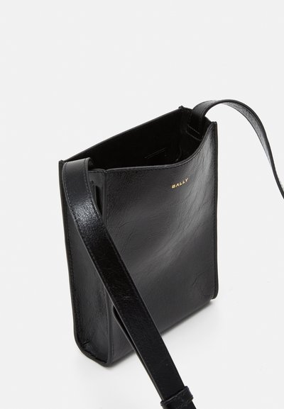 Bally EASY PHONEHOLDER - Bandolera - black/oro