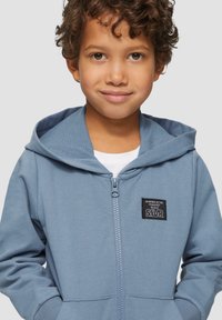 s.Oliver Felpa con zip - blassblau