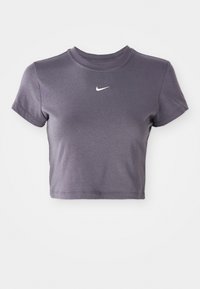 CROP - T-shirts - thunder grey