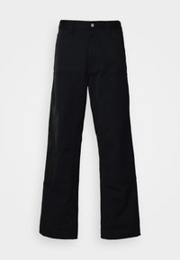 Carhartt WIP DOUBLE KNEE PANT - Bukser - black
