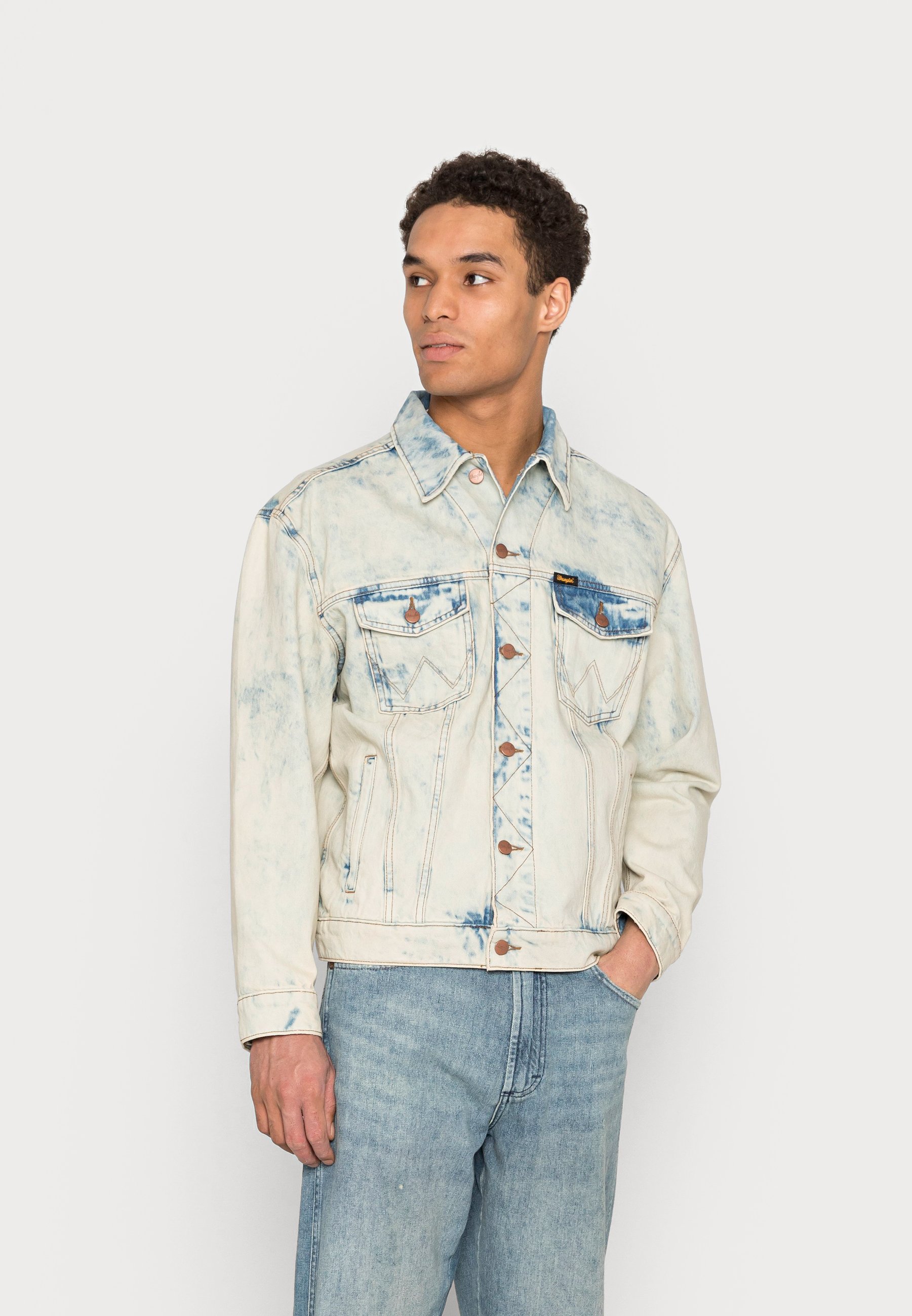 Wrangler Men's Anti Fit Jacket Denim