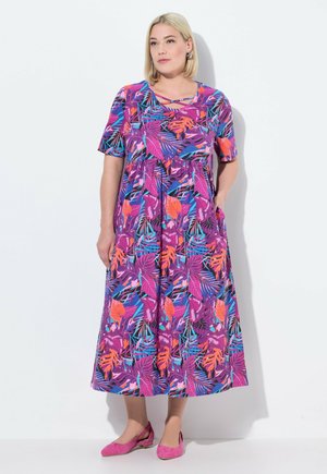TROPICAL EMPIRE POCKET - Jurk - purple