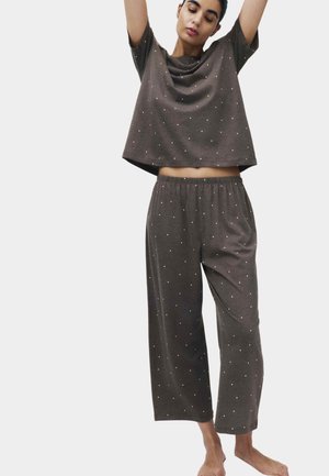 Marks & Spencer, SET - Nattøj sæt - charcoal mix