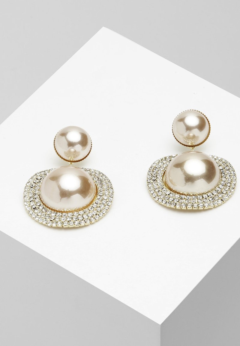 Damen Halsketten | Avant-Garde Paris AVANT-GARDE PARIS ELEGANT CRYSTALS STUDDED PEARL Ohrringe rose gold/roségoldfarben - UQ8720 Damen Halsketten | Avant-Garde Paris AVANT-GARDE PARIS ELEGANT CRYSTALS STUDDED PEARL Ohrringe rose gold/roségoldfarben - UQ8720