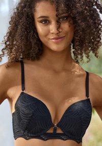LASCANA BRA - Modrček „push-up“ - black