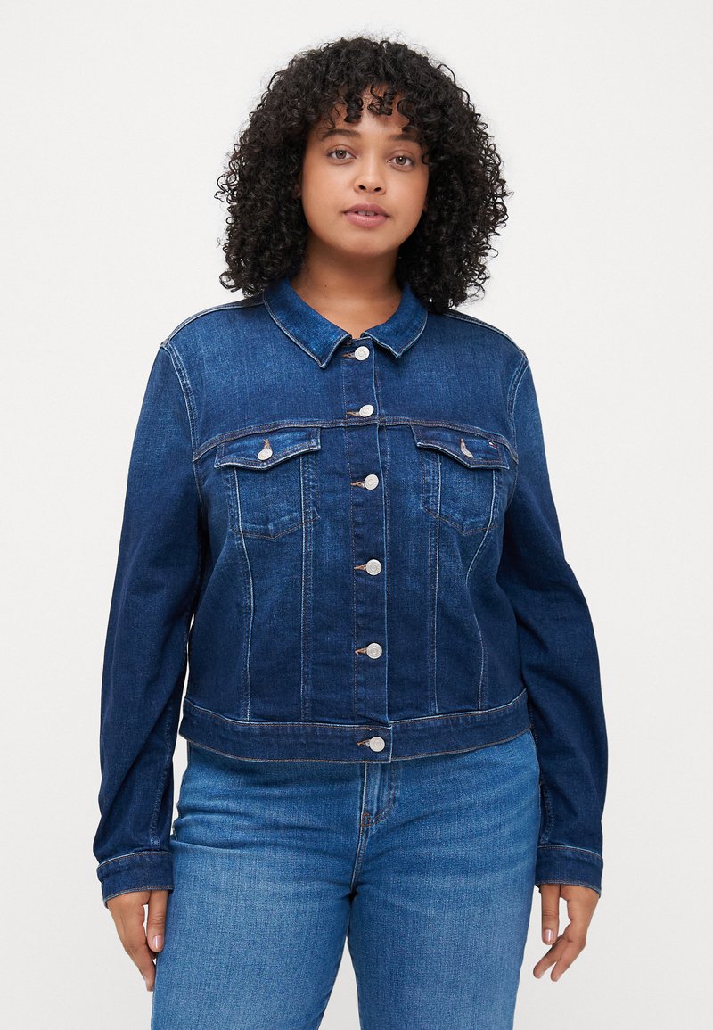 Tommy Hilfiger Curve - SLIM JACKET - Spijkerjas - new doreen, Vergroten