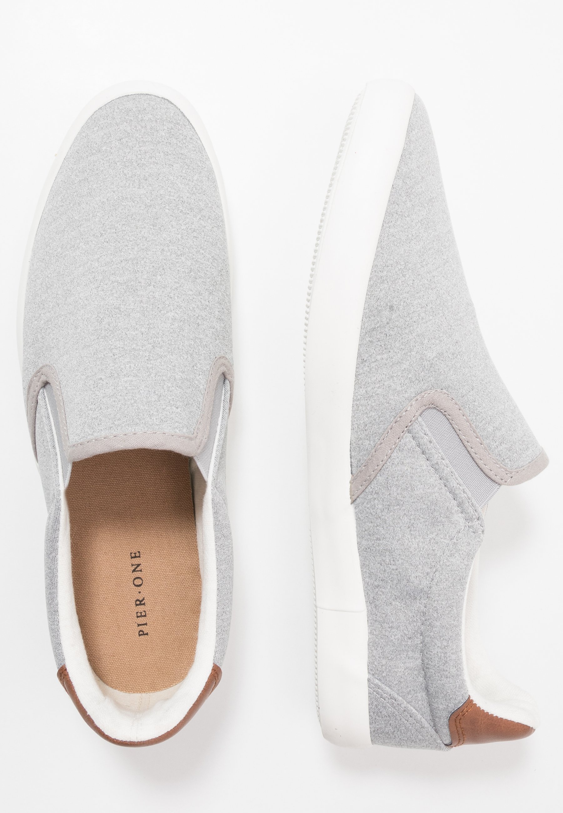 Pier One UNISEX - Scarpe senza lacci - grey/grigio - Zalando.it