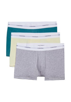TRUNK 3 PACK COTTON MODAL STRETCH - Shorty - garden glade/grey heather/lively