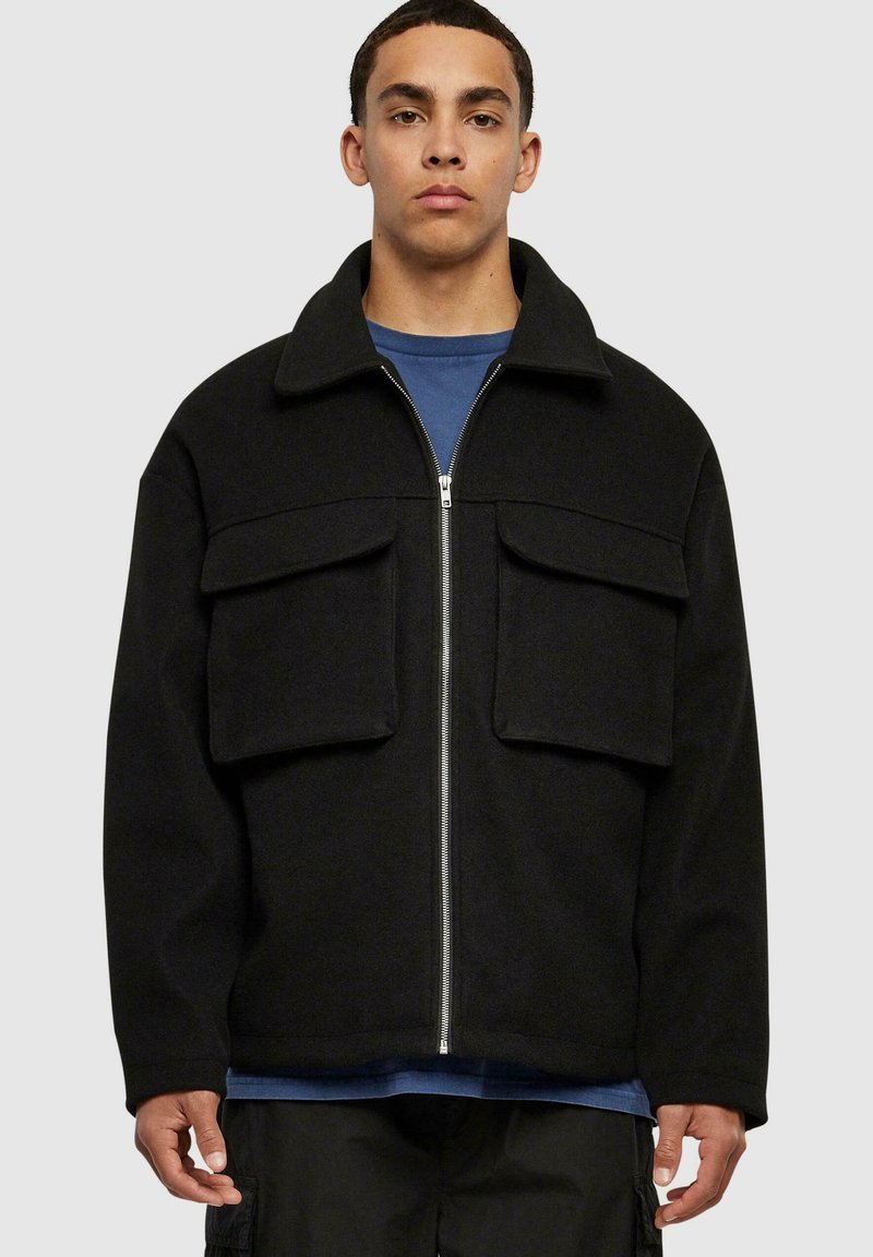 Urban Classics BIG POCKET - Übergangsjacke - black