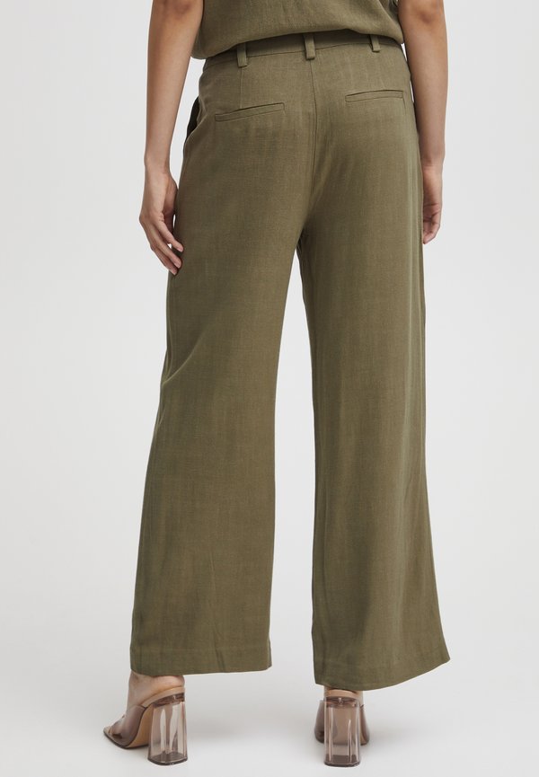 BYJOHANNA - Trousers - burnt olive3