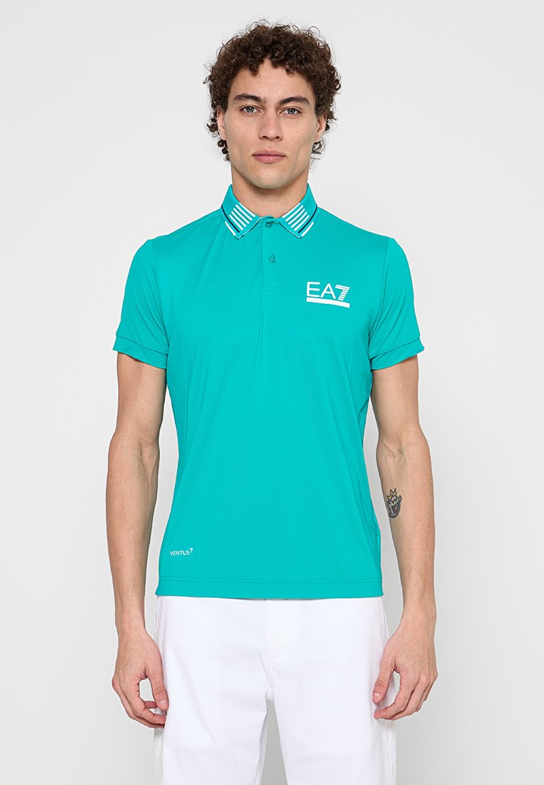 EA7 Emporio Armani Poloshirt groen