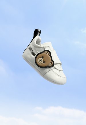 MOSCHINO, UNISEX - Baby shoes - white/black