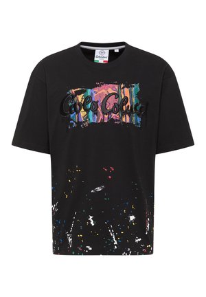 Carlo Colucci Print T-shirt - black