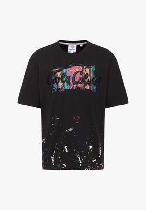 Carlo Colucci T-shirt con stampa - black