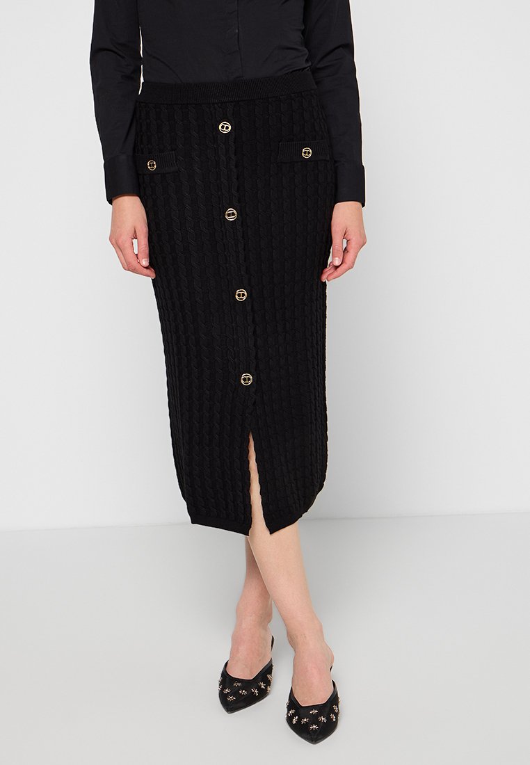 TWINSET Kokerrok zwart