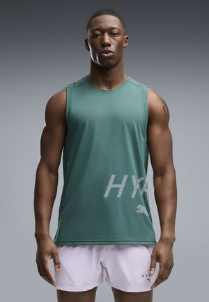 Puma, M PUMA X HYROX PWRMODE TRAINING TANK - Top - herb garden