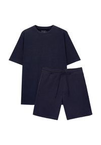 SET BERMUDA SHORTS AND T-SHIRT - Verryttelyhousut - dark blue
