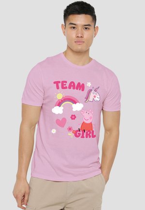 PEPPA PIG TEAM ICONS - Print T-shirt - light pink