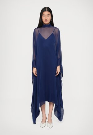 AMARA WRAP DRESS - Nappali ruha - perfect navy