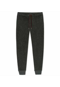 Schiesser GESTREIFT  SET - Nattplagg set - dunkelgrau