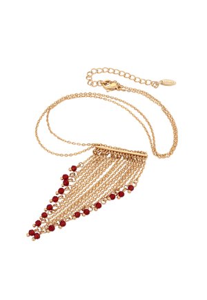 Collana - gold-coloured red