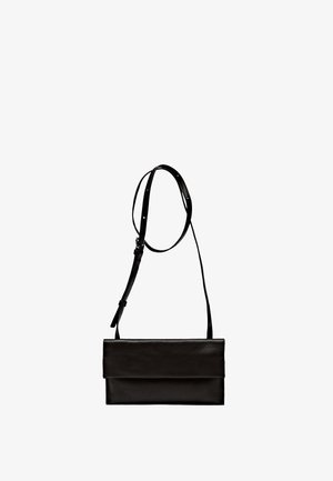 Massimo Dutti Cross body bag - dark brown