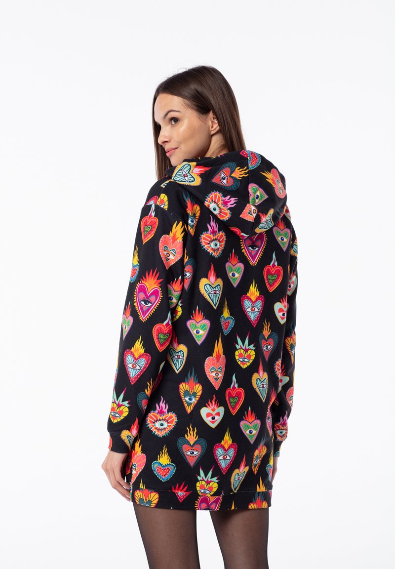 Damen Freizeitkleider | Mr. GUGU & Miss GO MEXICAN HEARTS Freizeitkleid black/schwarz - CN74566 Damen Freizeitkleider | Mr. GUGU & Miss GO MEXICAN HEARTS Freizeitkleid black/schwarz - CN74566