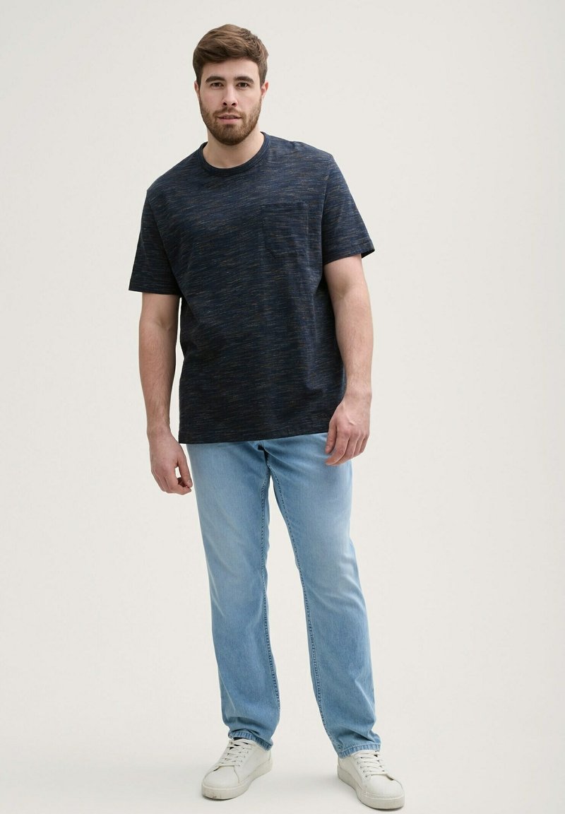 Cardigan Hombre Cremallera Sudadera Con Cuello Alto TOM TAILOR