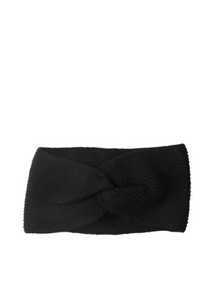 Street One FEINSTRICK STIRNBAND IN UNIFARBE - Cache-oreilles - black