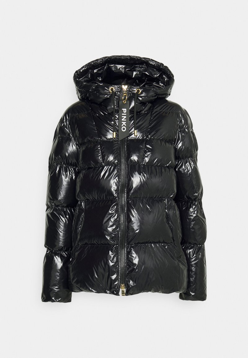 pinko Winterjas zwart pinko Winterjas zwart