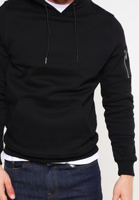 Urban Classics Felpa con cappuccio - black