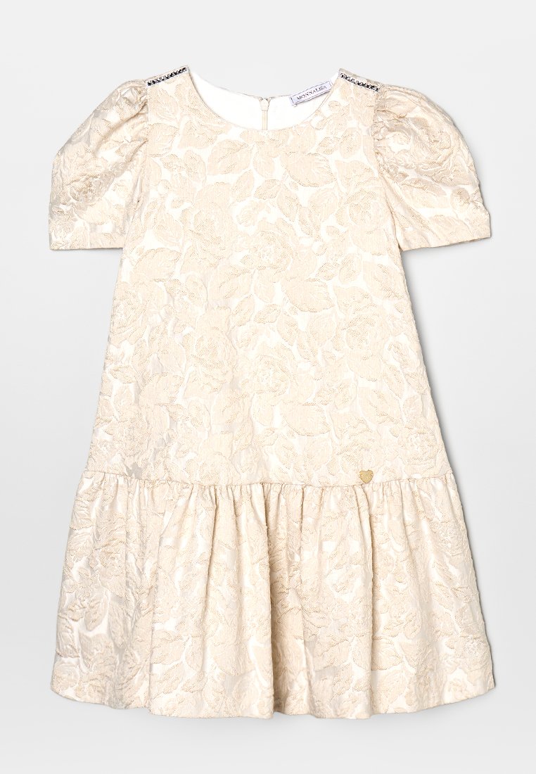 Monnalisa Jurk beige