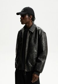 Bershka Bomber Jacket - black