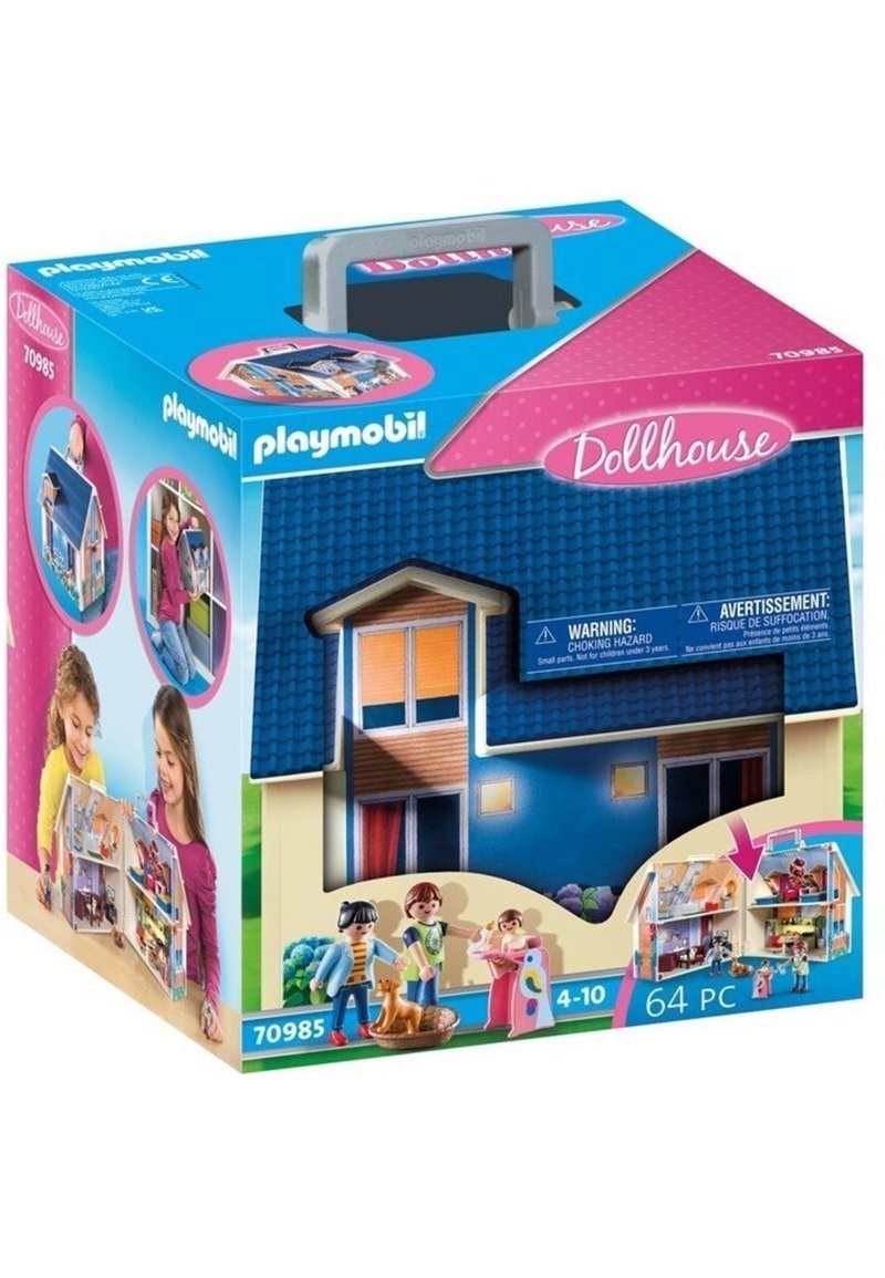 Playmobil DOLLHOUSE MIJN MEENEEMPOPPENHUIS 64-DELIG - 70985 - Maison de poupées - multi coloured