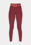 SCULPT TIGHT - Leggings - dark team red/white
