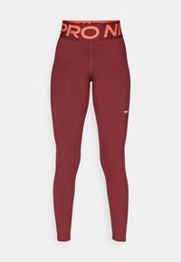SCULPT - Tights - dark team red/white