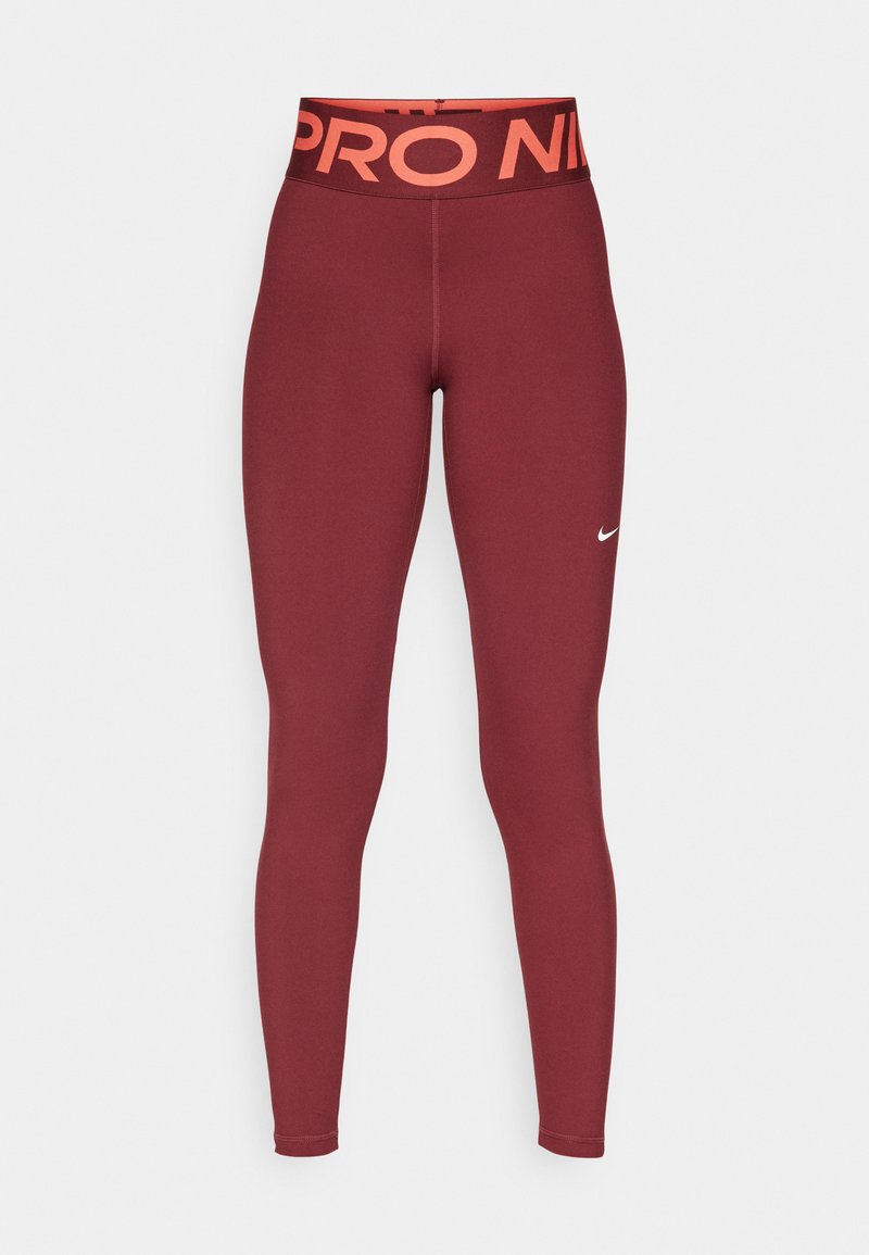 Nike Performance Tights donkerrood Nike Performance Tights donkerrood