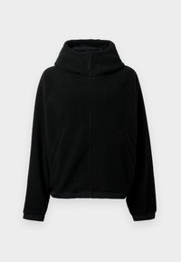 HOODED HELIX JACKET - Fleecejacke - black/porphyry