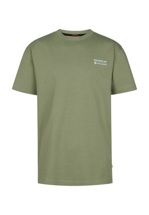 VALLE - Tricou cu imprimeu - sage