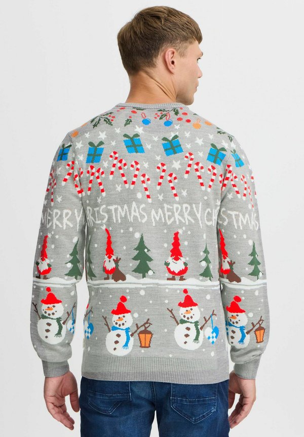 BHCHRISTIAN - Jumper - stone mix3